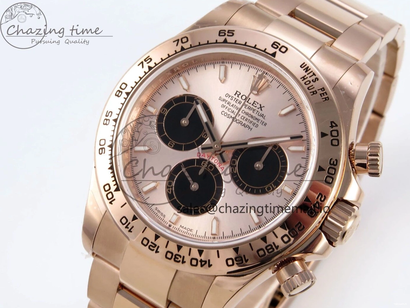 SH4131 Dial V5 Edition 126505 Braclet RG QF on 1:1 RG Daytona Best Black 0510